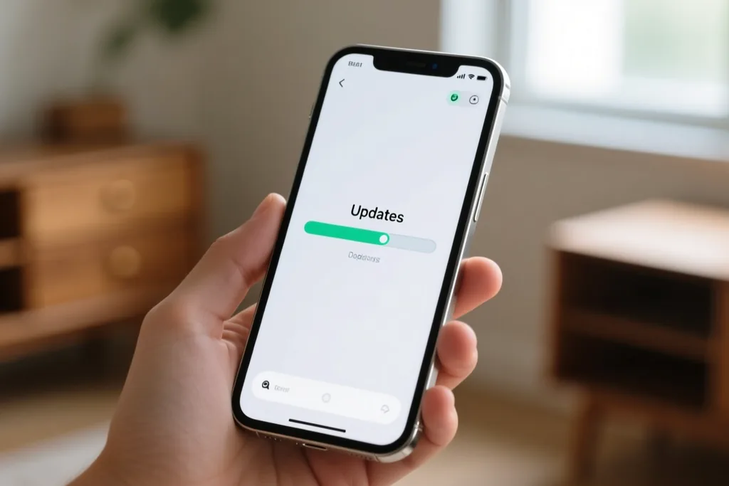 Actualizaciones de la aplicación