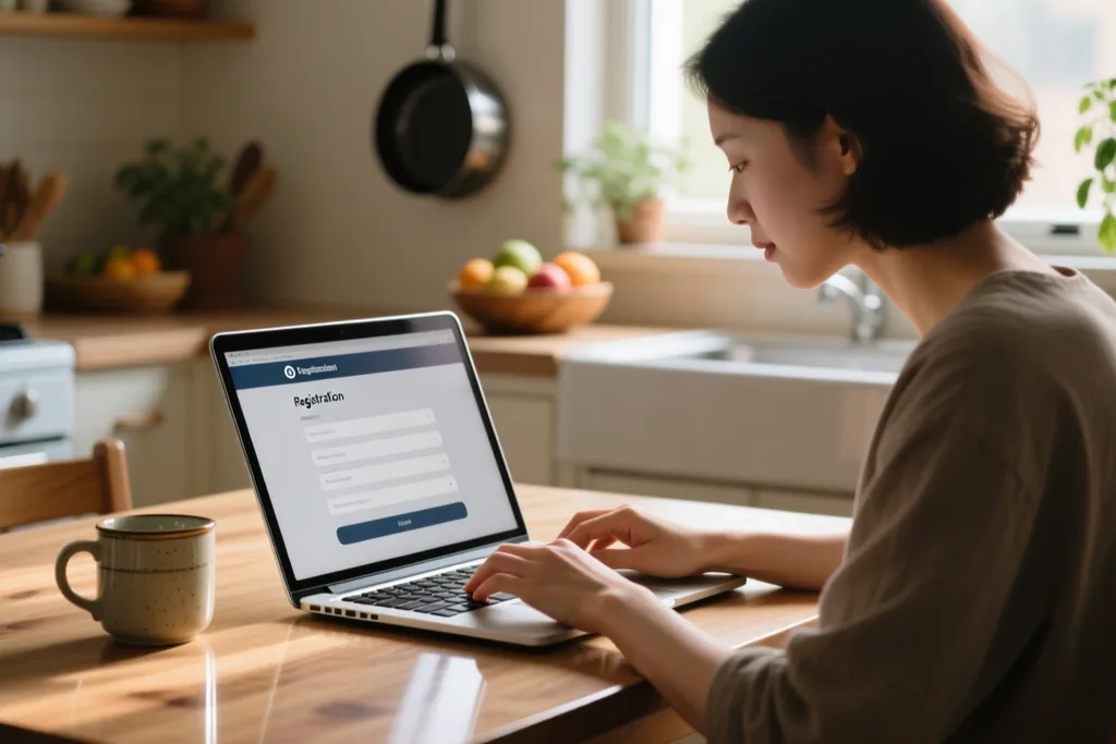 Registro paso a paso: datos y validación